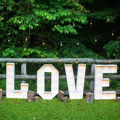 28 C Custom Light Marquee Sign LED Table Marquee Letters Liefdesbruiloft Nummers Lamp