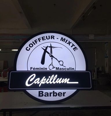 Gepersonaliseerd 3D-briefbord LED acryl reclame lichtdoos voor buitenplaat