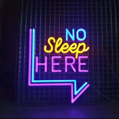 Art Acrylic LED Neon Lights Wandhangend Voor Party Bar Decoratie Met maat