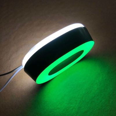 50000 uur werken Levenslang Opvallend 3D LED Hars Acryl Coffee Shop Winkelbord