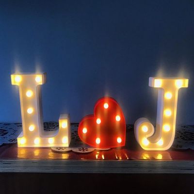 28C Huwelijk met me Reus Licht Up Letters voor Custom Kleurrijke Marquee Alfabet Nummer Decoratie