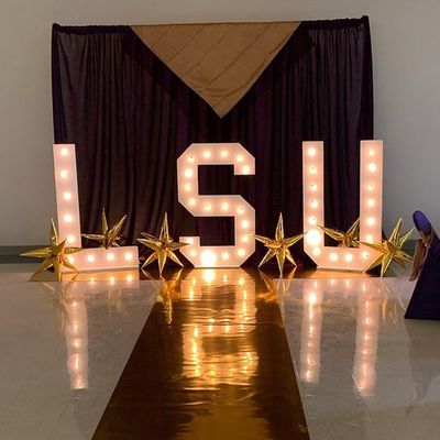 28C Huwelijk met me Reus Licht Up Letters voor Custom Kleurrijke Marquee Alfabet Nummer Decoratie
