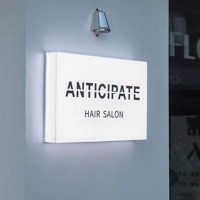 Acrylstof Outdoor Led Advertising Light Box met aangepaste kleur