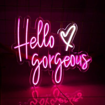 Custom LED Neon Sign Party Verjaardag gunsten Voor Muur Roze Kamer Decoratie Gelukkige verjaardag Neon Bar Borden