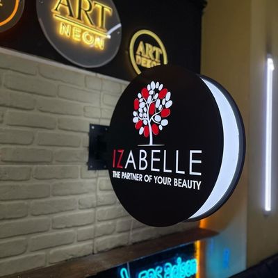 12V Input Voltage LED Acryl Reclame Lichtscherm voor buitenborden en promotie