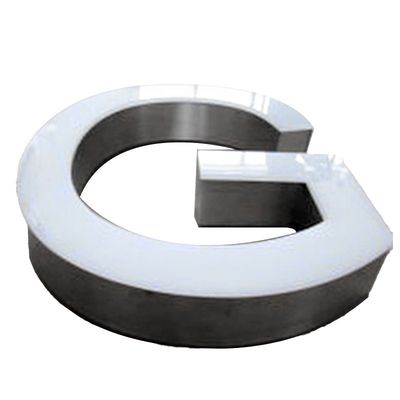Custom Outdoor Backlit Logo LED Sign Light Huisnummers Bedrijfsnummers 3D Verlichte letters