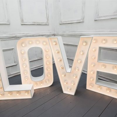 28 C Custom Light Marquee Sign LED Table Marquee Letters Liefdesbruiloft Nummers Lamp