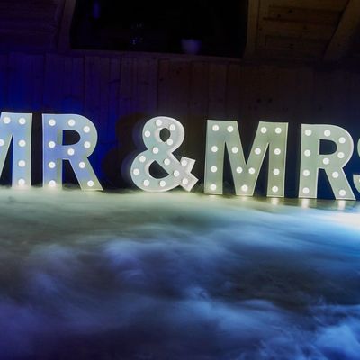 28 C Custom Light Marquee Sign LED Table Marquee Letters Liefdesbruiloft Nummers Lamp