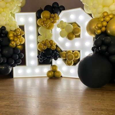 28 C Custom Light Marquee Sign LED Table Marquee Letters Liefdesbruiloft Nummers Lamp