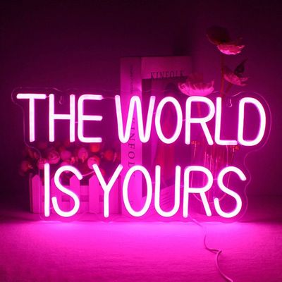 Gepersonaliseerde acryl led neon lampen voor bruiloften en feesten 50000 uur werktijd