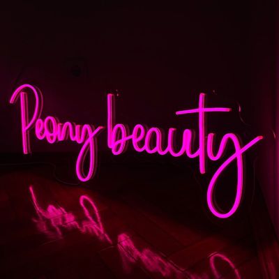Gepersonaliseerde acryl led neon lampen voor bruiloften en feesten 50000 uur werktijd