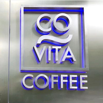50000 uur werken Levenslang Custom Mall Signage 3D Acrylic LED Light Signal voor bruiloft
