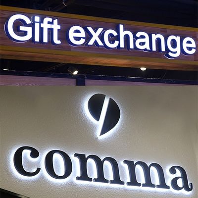 50000 uur werken Levenslang Custom Mall Signage 3D Acrylic LED Light Signal voor bruiloft