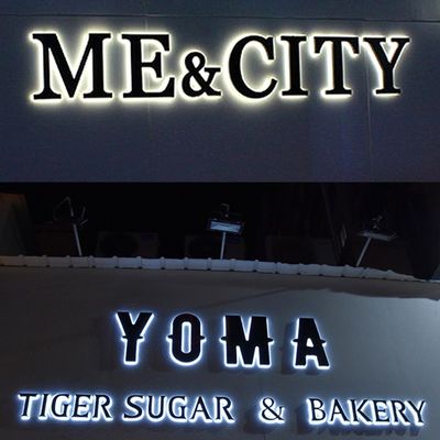 50000 uur werken Levenslang Custom Mall Signage 3D Acrylic LED Light Signal voor bruiloft