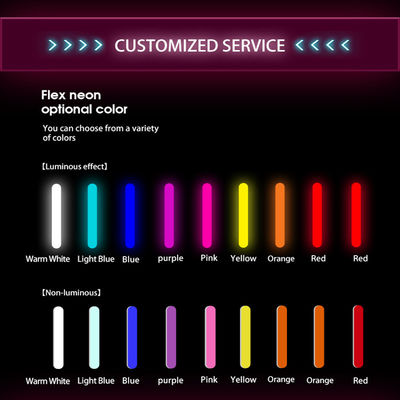 Custom Store Logo Naam Neon Sign Letters Outdoor Customized Size Led Neon Light Sign