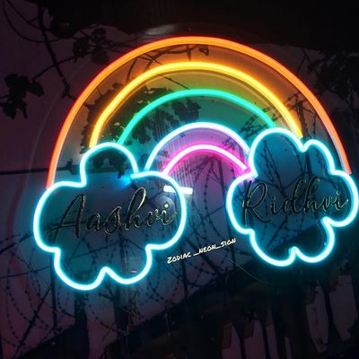 Tea Green Custom Wall Hanging Neon Sign Light USB/Battery Operated Birthday Gift Wall Art Led Neon Nachtlicht