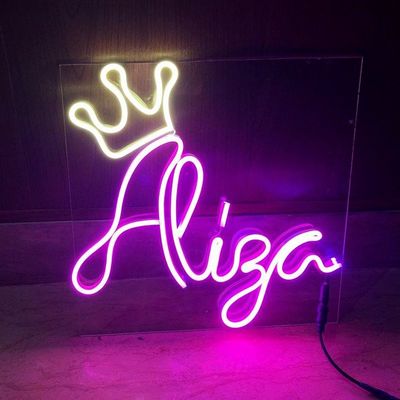 Tea Green Custom Wall Hanging Neon Sign Light USB/Battery Operated Birthday Gift Wall Art Led Neon Nachtlicht