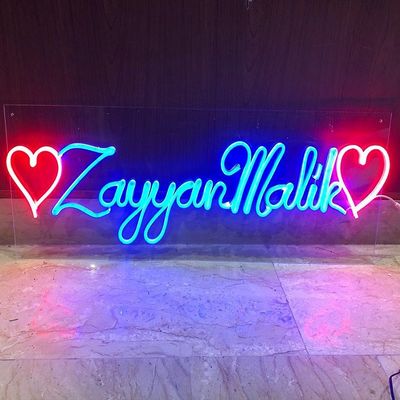 Tea Green Custom Wall Hanging Neon Sign Light USB/Battery Operated Birthday Gift Wall Art Led Neon Nachtlicht