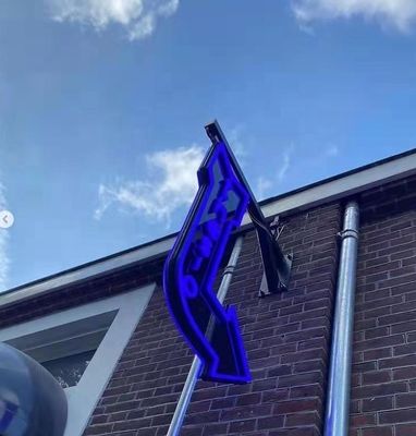 Op maat gemaakte lichtbordmarker 3D teken LED acryl reclame lichtdoos voor buiten