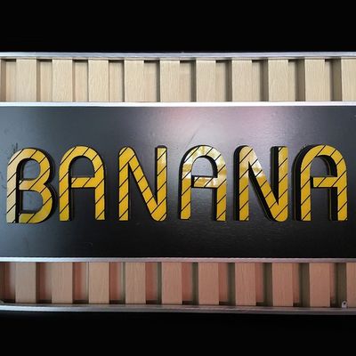 Buiten Custom 3D lichtend bord met verlichte acrylletters en LED-kunst bij 25C