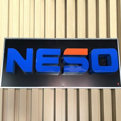 Acrylische reclame 3D Led Plastic Luminous Characters voor Frontlit Word Logo Sign