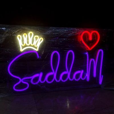 12V Custom Logo Wedding Acryl Neon Light Sign Ideaal voor kantoorversiering in winkels