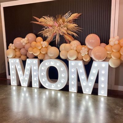 Led Numbers Giant Light Up Letters Led Marquee Alphabet Letters voor verjaardagsfeestje