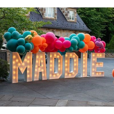 Led Numbers Giant Light Up Letters Led Marquee Alphabet Letters voor verjaardagsfeestje