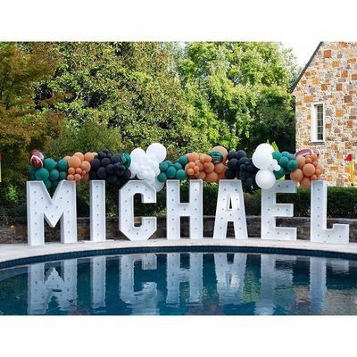 Led Numbers Giant Light Up Letters Led Marquee Alphabet Letters voor verjaardagsfeestje
