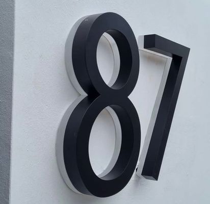 Buitenborden Custom 3d logo achtergrondverlicht lichtbord voor het bedrijfsleven verlichten reclame