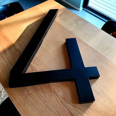 Buitenborden Custom 3d logo achtergrondverlicht lichtbord voor het bedrijfsleven verlichten reclame