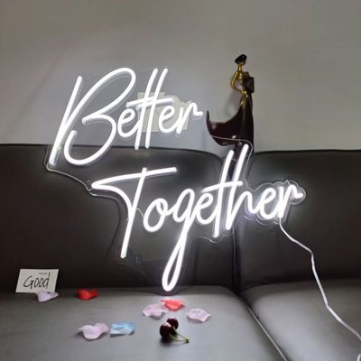 Bruiloft Marquee Light Up Letters Neon Sign Voor Custom Decoratie