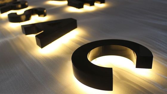 Custom Metal Outdoor Verlicht 3D Signage Back LED Light House Nummer voor bruiloften