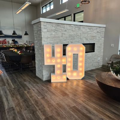 Inlaatspanning 12 V Led Marquee Letters 3ft 4ft 5ft Grote getallen Reuzen Licht Up Letters