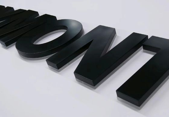 Ziekenhuizen Sneeuw Buiten Customized LED Channel Signage 3D LED Letter Advertising Sign