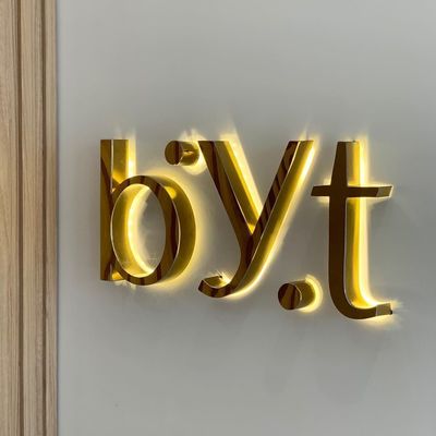 Office Wall Letters Logo in 3D LED voor Custom Metal Business Advertising Signage