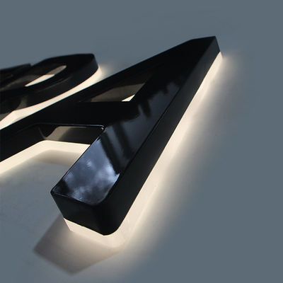 Home 3D LED Letter Sign Board met omgekeerd verlicht kanaal en acryl materiaal ontwerp