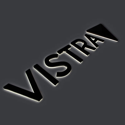 Home 3D LED Letter Sign Board met omgekeerd verlicht kanaal en acryl materiaal ontwerp