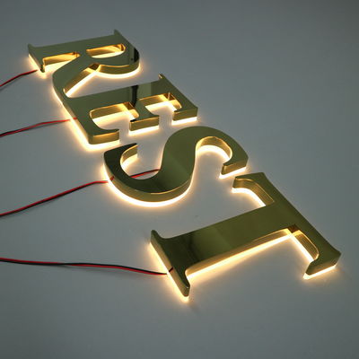 LED-strips Lichtbron Custom Metal Winkelvoorziening Outdoor Front 3D Winkel Bedrijfsborden