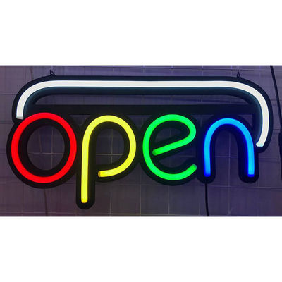Neon licht koffiekop Open glasbord Werktijd 20000 uur Ideaal voor koffiewinkels