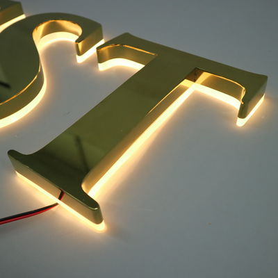 LED-strips Lichtbron Custom Metal Winkelvoorziening Outdoor Front 3D Winkel Bedrijfsborden