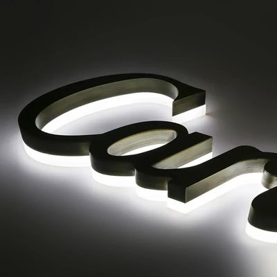 Indoor Outdoor Acrylic Signage Achtergrondverlichtt bord met aansluitbare stroomvoorziening