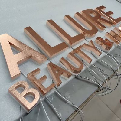 Custom Business Shop Buitenmuurhangend Acryl Logo Signage Board voor bedrijven