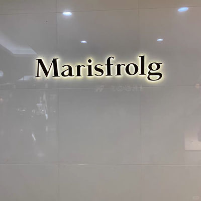 Gepersonaliseerd Led Letter Signage 3D Metalen Roestvrij Staal Winkel Front Sign Business Logo Channel Letter