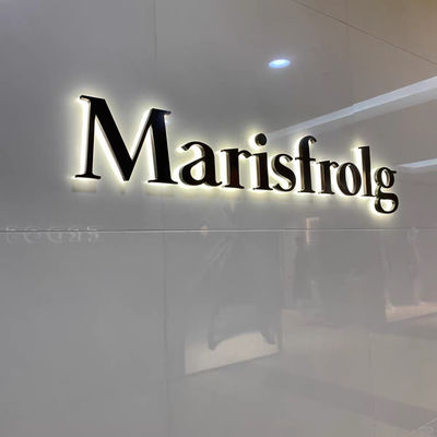 Gepersonaliseerd Led Letter Signage 3D Metalen Roestvrij Staal Winkel Front Sign Business Logo Channel Letter