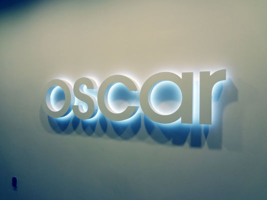 12V LED strips Custom Metal Business Advertentie Signage voor kantoor Muur Letters Logo