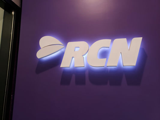 28C Temperatuur Roestvrij staal Brief Logo Teken voor commerciële gebouwen