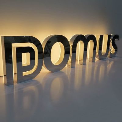 Sneeuw Moderne Eenvoud 3D LED verlicht briefbord voor busstations stroomtoevoer adapter