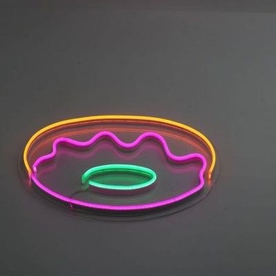 Gepersonaliseerd neonlicht voor donut verzending en partij 12v Invoerspanning 28 C