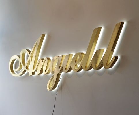 In- en buitenadvertentie Metalen zakelijk bord met 50000 uur levensduur